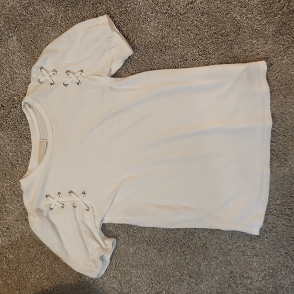 Michael Kors White Tee - Picture 1 of 5